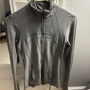 LULULEMON - grey define jacket - size 0